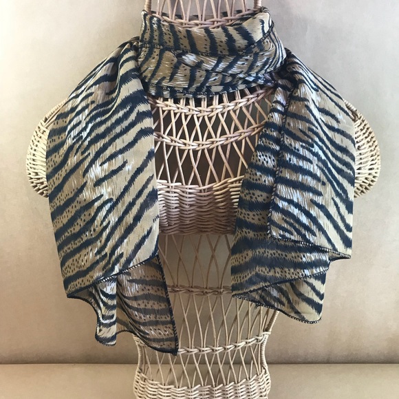 Beautiful Vintage Tiger Animal Print Large Scarf - Picture 3 of 8